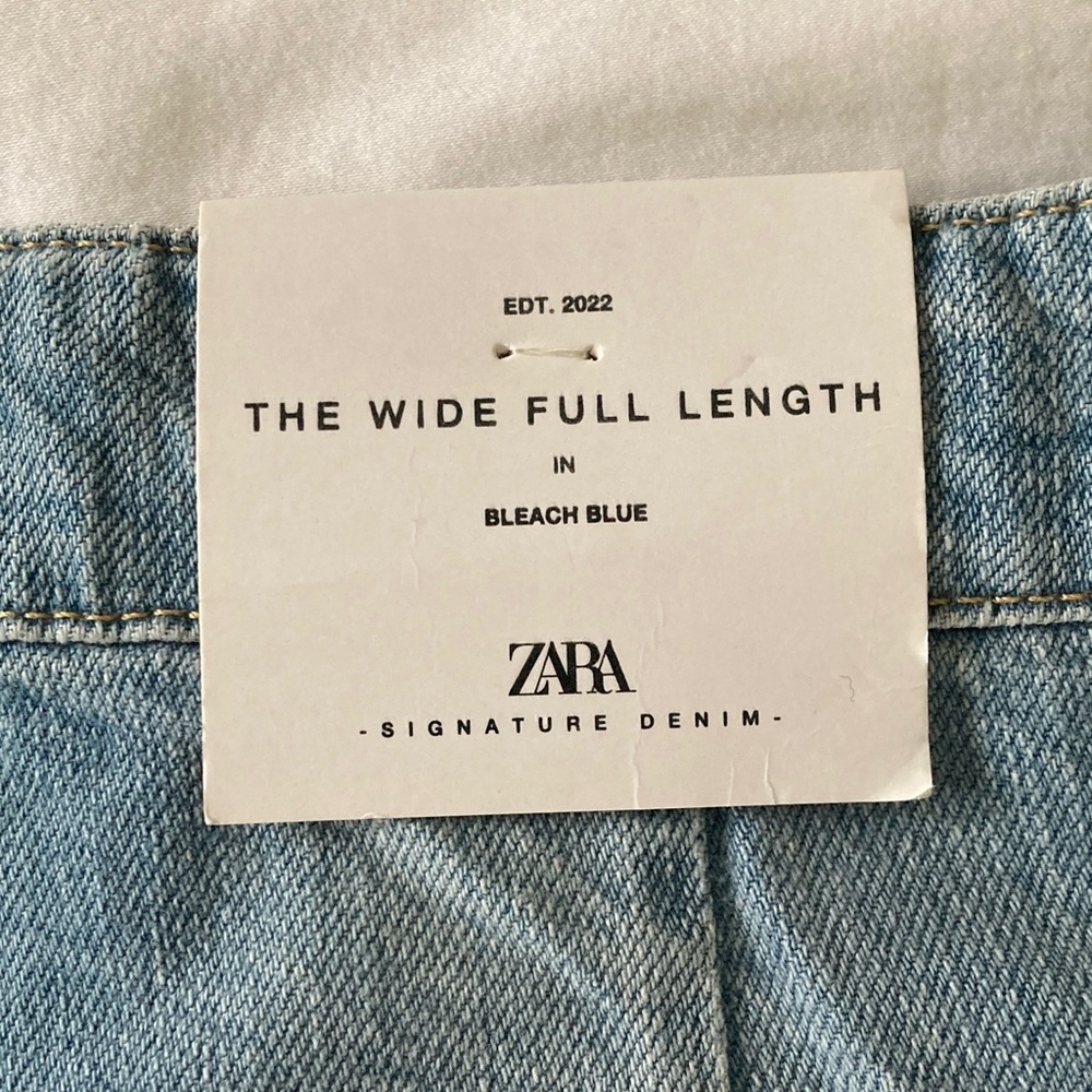 Zara wide Full Length Jeans